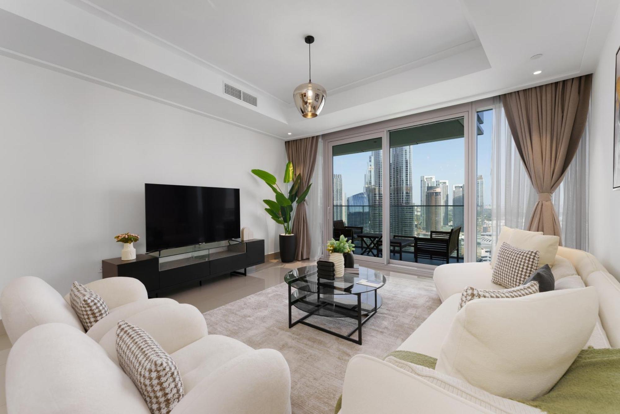 Maison Privee - Ultimate Living With Front-Row Views Of Burj Khalifa & Dubai Fountains Екстериор снимка
